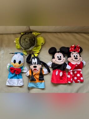 Disney Baby Melissa and Doug and Turtle Dream Hand Puppets Kids toys.